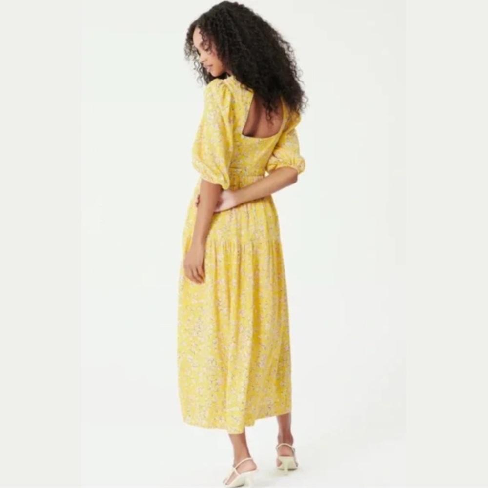 NWOT NICHOLAS Celie Floral-print Long Dress - Picture 5 of 16